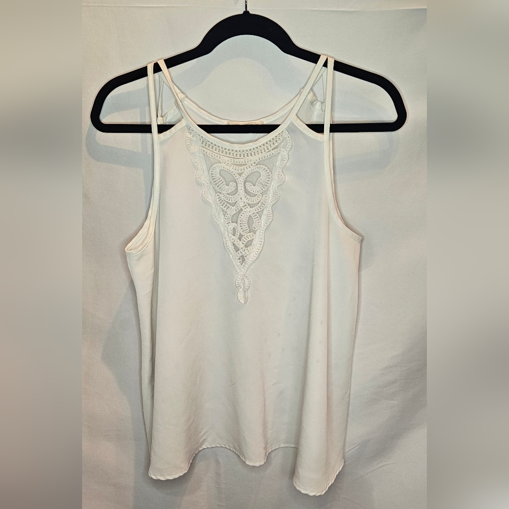 Haute Society Cream Tank Top